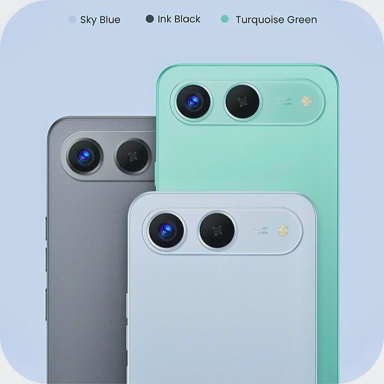 The Tecno Spark Go 5G in three variants.